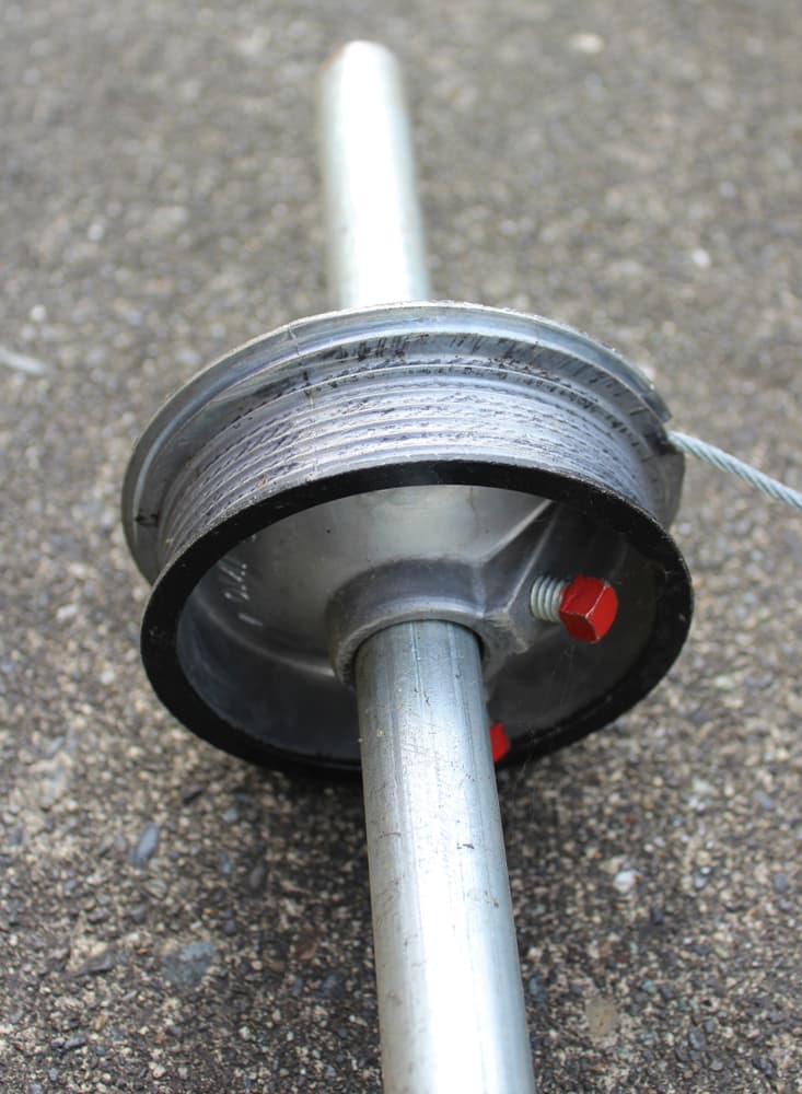 Garage door cable replacement Calgary for frayed or snapped cables